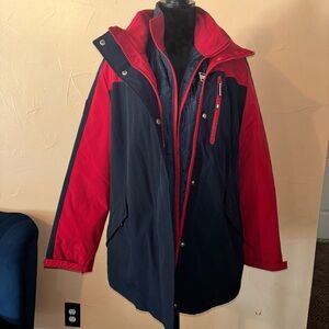 Red and Navy Jacket
